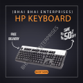 HP BRANDED KEYBOARD (Wired) for Pc & Laptop 100% Original (BLACK & WHITE). 