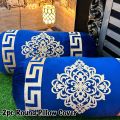 Luxury 2pc Gao Takia/ Pillow Cover , Stuff Soft Velvet Malai 2 Gol Takiya Cover. 