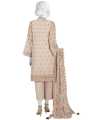 Junaid Jamshed Baby Pink Lawn 3 Piece Unstitched Suit for Women JLAWN-S-23-063 Pink Blush. 