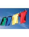 Heavy Duty Wet Cloth Laundry Rope PVC Coated Metal Cloth Drying Wire - 20 metres Green. 