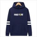 FREE FIRE Printed kangroo hoodie for Men Pullover Hoodie fleece. 