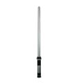 2-in-1 Lightsaber Creative LED Flashing with Sound Cosplay Prop Kids Toy sier & black. 