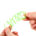 20pcs Durable Colorful Plastic Springs Cat Pet Toy Coil Spiral Springs. 