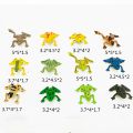 12pcs Figure Model Plastic Frog Action Figures Kids Toy Set,Assorted Plastic Frog Animal Realistic Collection Toy Frogs For Kids. 