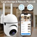 1080P 2.4G+5G Dual Band Wifi Surveillance Camera Full Color HD WiFi IP Camera Security Protection Panoramic Monitoring Wireless With Motion Detection. 