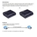 HDMI Extender 60m/197ft HDMI Extender Rather Long HDMI Cable, Over Single Network cat5e/6 RJ45 Ethernet Cable up 60m. Buy MaxShop.. 