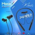 Morui ME06 Power Neckband | Wireless Stereo Bluetooth 5.3 Headphones | Voice Changer Earbuds | Gaming Headset | AirPods Alternative | Hands-Free for Calls & Music. 