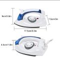 Mini iron 700W Mini Travel Portable handheld Foldable Electric Steam Iron l Portable Mini Travel Steam Iron Foldable l Mini iron for hajj and travelling. 