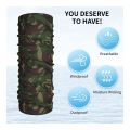 Poppies Muoe Custom British DPM Camo Bandana Neck Warmer Women Men Winter Ski Tube Scarf Gaiter Military Army Camouflage Face Cover Scarf. 