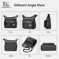 LouisWill Men Bags Messenger Bags Men's Shoulder Bag Multi-Pockets Waterproof Oxford Cloth Large Capacity Bag Wear-Resistant Backpack Business Casual Bag Fashion Crossbody Bag Cloth Bag Zipper Sling Pack Casual Bag. 