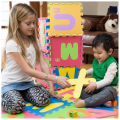 LargeSize ABC Alphabets Puzzle Foam Floor Mat for Kids (A-Z=26 Mats), Non Toxic EVA interlocking Mats, Educational and Learning Playing Mats. 