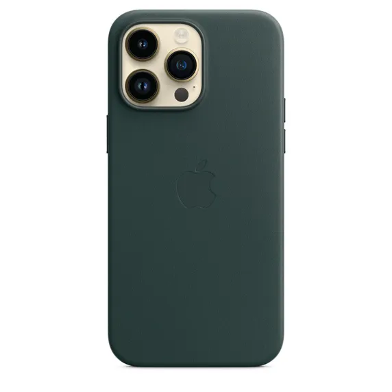 Official%20Leather%20Case%20for%20Apple%20iPhone%2014%20Pro%20Max%206.7%20-Wisteria%20Blue,%20Sea%20Blue,%20Storm%20Blue,%20%20Midnight%20Black%20,%20Ink%20Deep%20Purple,%20Forest%20Green,%20Umber%20Brown%20-%20Image%202