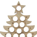 Chocolate Storage Shelf Anti-deform Christmas Tree Elk Advent Calendar. 