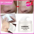 1/2cans LANBENA Blackhead Remover Nose Acne Cleansing Black Dots Peel Off Mud Mask Treatments Cream Paper Plant Pore Skin Care. 