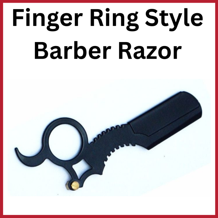 SINGLE FINGER RING STYLE RAZOR - BLACK COLOR SINGLE FINGER RING STYLE ...