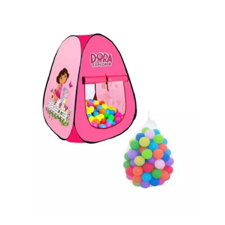 Dora/Frozen/Hello%20kitty%20Play%20House%20outdoor%20indoor%20learning%20tent%20for%20Kids%20Tent%20With%2025%20multicolor%20plastic%20Balls%20-%20Image%205