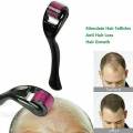 Derma Roller 0.5 Mm Hair & Skin System - High quality beauty dermaroller Micro pin derma roller 540 needle Derma Roller for hair regrowth facial roller kit. 