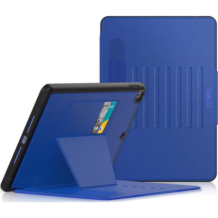 Ztôtôp Case îPâd 9th/8th/7th Generation Case, [6 Magnetic Angles] Highly Protective & Shock Absorption Cover with Pencil Holder for îPâd 10.2 Inch 2021/2020/2019 - Blue