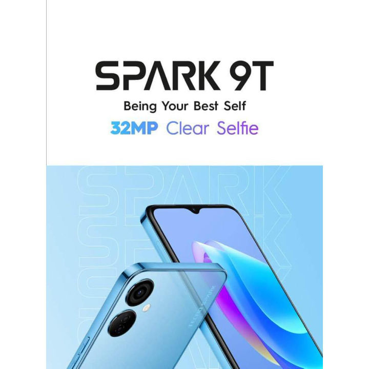Tecno Spark 9T - 6.6" Inch Display - 4GB RAM - 64GB / 128GB ROM - 5000 mAh