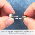 Pearl Jeans Button Pants Snap Fastener Adjustable Tightener Waist Buckle Clothing Jeans Buttons. 