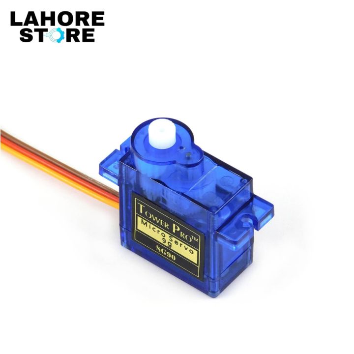 Tower Pro SG90 9G Micro Servo Motor Blue with Accessories | 180° Servo ...