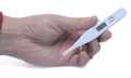 Digital Thermometer with Alarm | °C/°F | Quick Reading | Flexible Tip. 