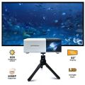 Mini Projector - YG300 Mini LED Projector - Portable Pico Full Color LED LCD Video Projector. 