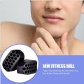 1/2pcs Jaw exerciser Jawline Jawzrsize trainer exercise ball jawliner jawrsize line chew ball workout muscle. 