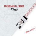 Overlock pressure foot for Sewing machine,  Fits All Low Shank Snap-On for SINGER USHA /Brother /JUKI. 