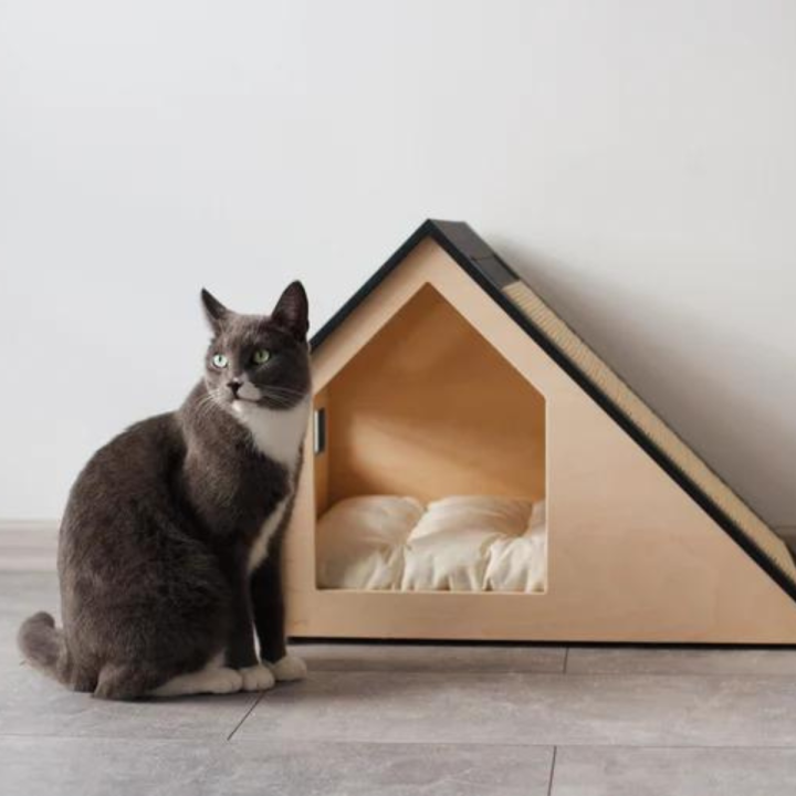 Pet House | Cat House | Modren Wooden Cat House | Indoor Cat House