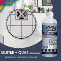 GLOFLO GLITTER + QUAT (WOOD MUSK) | BATHROOM, FLOOR TILE, SINK & BASIN CLEANER – CLEANS AND DISINFECTS TILES AND SANITARY WARE. 