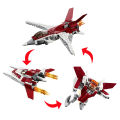 Decool Architect Air Fighter Building Blocks For Kids Technique Jisi Bricks Block & Engineering Toy Creative Flying Jet Lego_ Toys Plastic Educational 157+Pcs DIY Brick Aeroplane Model Play Build Skill Set Gift For Kids Teenager Boys & Girls Code: 3136. 