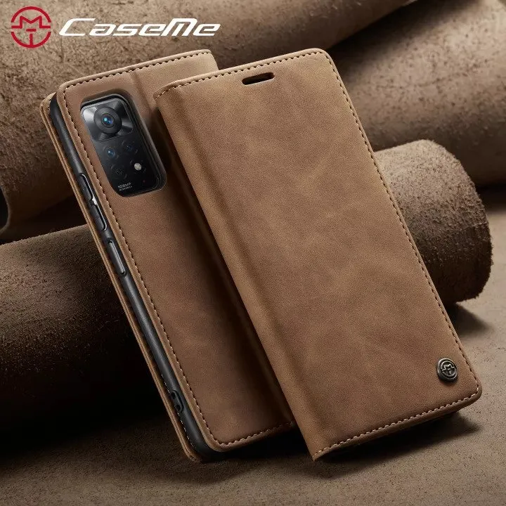 Caseme%20Leather%20Flip%20Wallet%20For%20Redmi%20note%2011%204g%20-%20Image%204