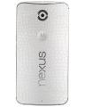 Nexus 6 Crocodile Texture Mobile Skin Case - White. 