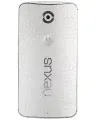 Nexus 6 Crocodile Texture Mobile Skin Case - White. 