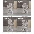 Desktop Ornament Home Decoration Mini Cupid Figurines Angel Gypsum Portraits Greek Mythology Statue Plaster Sculpture. 