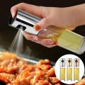 Cooking Oil Spray Bottle Pump Glass Oil Pot Leak-proof Drops Sprayer. 