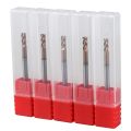 5PCS 3mm Solid Carbide Endmills 4 Flute Slotting Profiling Face Mill. 