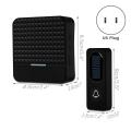 Wireless Solar Doorbell Solar Power Charging Doorbells Chime Kit IP65 Waterproof US Plug. 