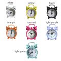 Home Decoration Electronic Cute Creative Small Digital Quartz Clock Round Mini Alarm Clock Table Clock. 