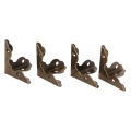 20Pcs Metal Corner Protector Triangular Guards For Wooden Box Free Post. 
