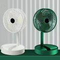 Desktop Foldable Fan 2000mAh USB Rechargeable Portable Desk Fan Outdoor Camping Mini Floor Fan 4-Speed Home Silent Electric Fan. 