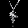 Final Fantasy Viii Necklace Sleeping Lion Heart Griever Squall Leonhart Lion Head Pendants Game Jewelry281373. 