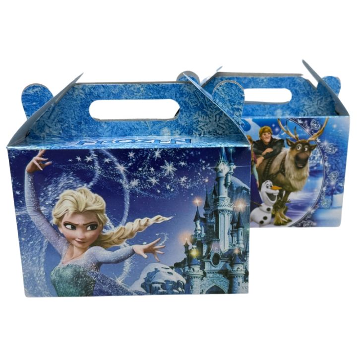 FROZEN THEME GOODY BOX FANCY - PACK OF 10 GOODY BOX