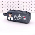 NEW Kpop Stray Kids Large Capacity Pencil Bag Girl Cute Stationery Holder Bag Pen Case Student School Supplies Storage Bags. 