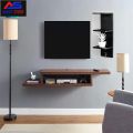 Wall Mounted Media Console | 2 Tier Modern Tv Console | Floating Tv Shelf customised. 