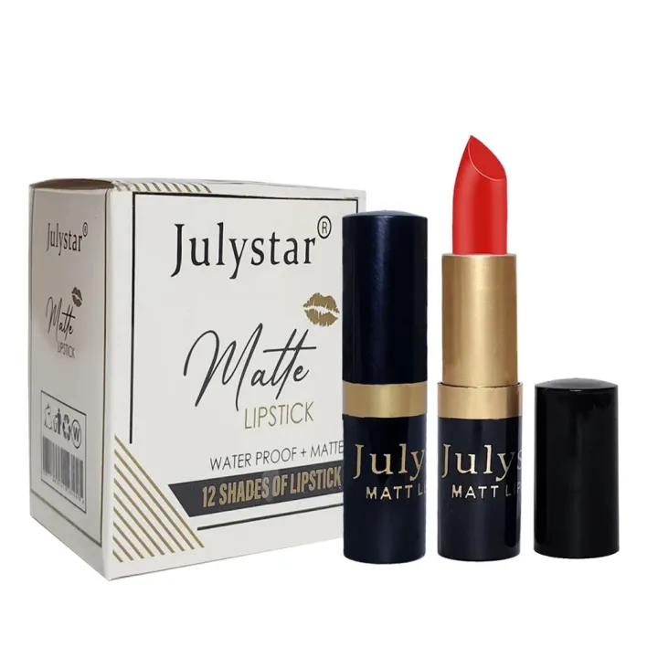 Julystar%20Pack%20Of%2012%20pcs%20New%20Matte%20Long%20lasting%20Lipstick%20For%20Girls%20and%20For%20Women%20-%20Image%203