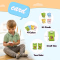 Early Education English Flash Cards Learning Machine With Sound For Kids, Childhood Intelligent Educational Audio Rechargeable Electronic Book Reading Learning Toy, Best Toys Gift For Children Boys & Girls, Children Kindle Card Ebook Dual Language. 