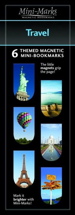 Liberty Books | Mini Marks Magnetic Bookmarks Travel by That Company Called If Uk