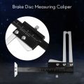 Disc Brake Rotor Thickness Caliper 0-60mm Gauge Gage Micrometer Measuring Tool. 